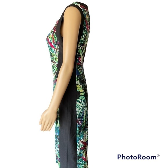 MAGGY LONDON SLEEVELESS SHEATH DRESS SIZE 4 - Picture 7 of 9